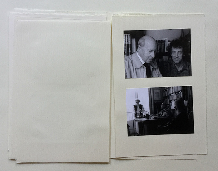 Ronald Ergo, Michel Seuphor, l'homme universel, deel III, enkele foto's in de suite, De Prentenier, 2003


